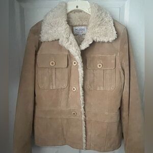 Ladies Wilson Leather Suede Coat